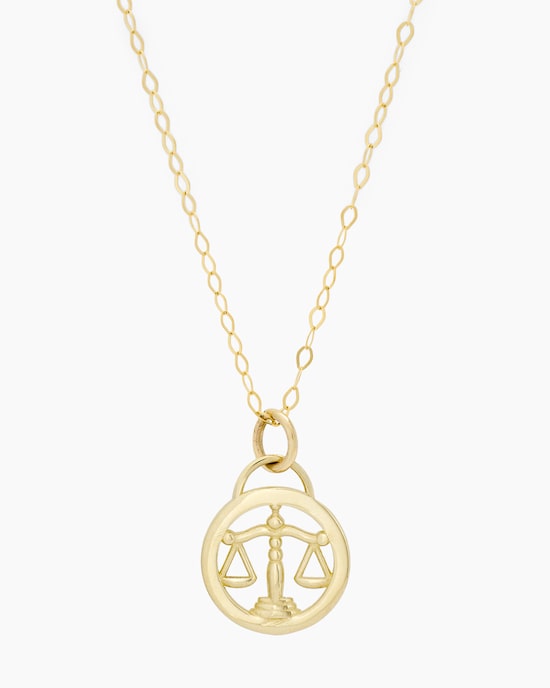 Produktabbildung für Kette mit Sternzeichen-Anhänger