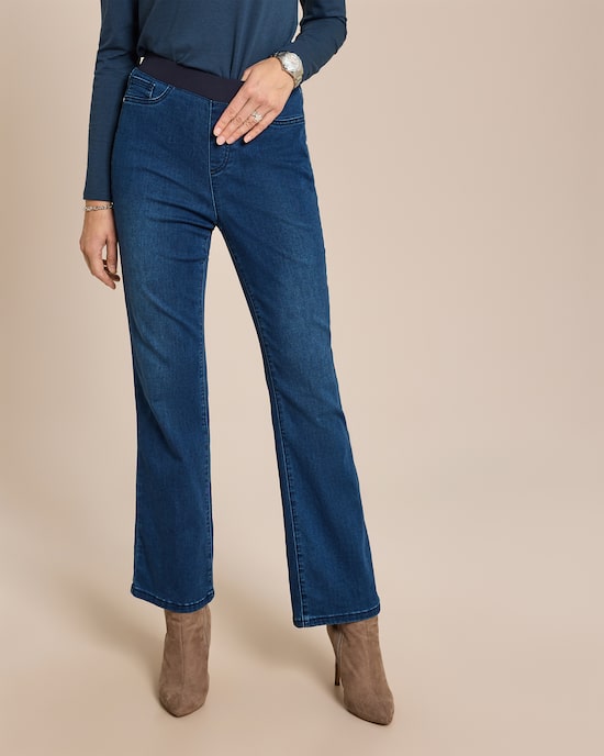 Produktabbildung für Jeans-Jeggings mit Bootcut