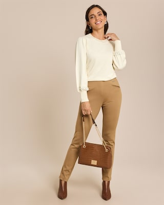 Produktabbildung 3 für Pullover mit Perlen Deko