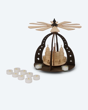 Produktabbildung für Holzpyramide "Aschenbrödel" 2025