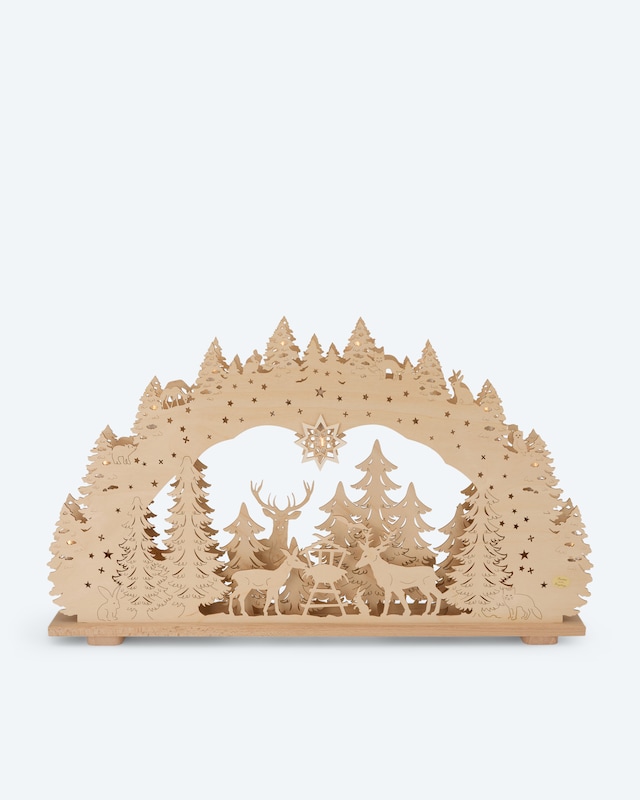 3D-Lichterbogen "Waldidylle"