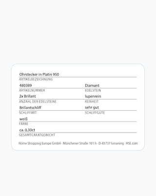 Produktabbildung 2 für Brillant-Ohrstecker 0,30 ct