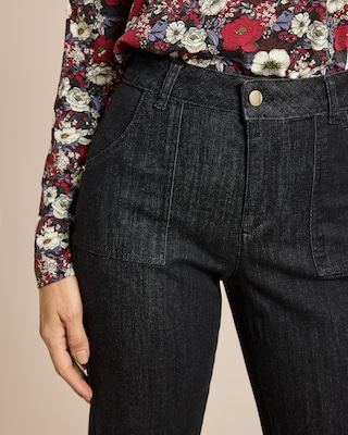 Produktabbildung 5 für Denim Hose mit aufgesetzten Taschen