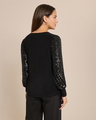 Produktabbildung 4 für Shirt mit Paillettenärmel