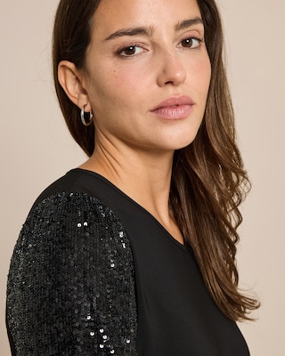 Produktabbildung 5 für Shirt mit Paillettenärmel