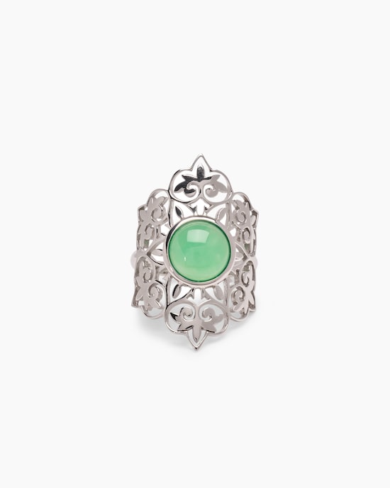 Produktabbildung für Ring mit Chrysopras