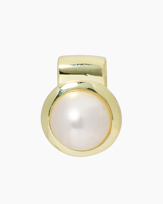 Produktabbildung für Anhänger mit MK-Perle Cabochon 12 mm