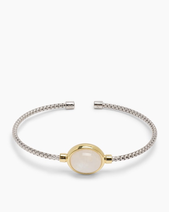 Produktabbildung für Armreif mit Rainbow Mondstein