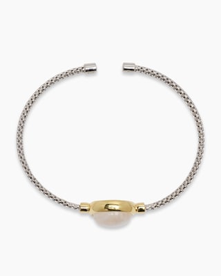 Produktabbildung 2 für Armreif mit Rainbow Mondstein