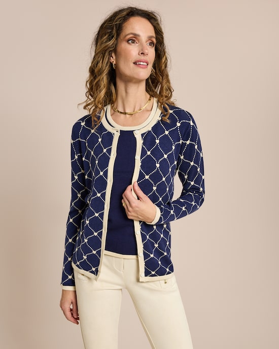 Produktabbildung für Twin Set Herzen-Punkte-Karo