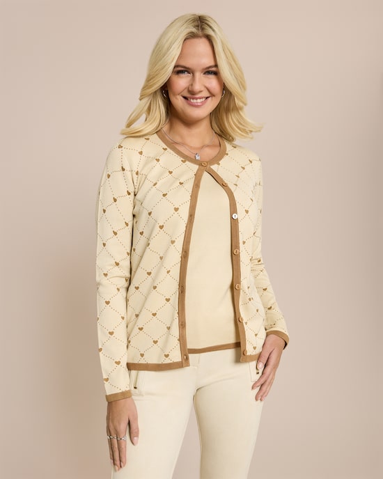 Produktabbildung für Twin Set Herzen-Punkte-Karo