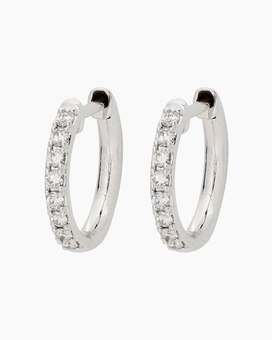 Produktabbildung für Brillant-Creolen ca. 0,50 ct