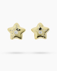 Produktabbildung für Ohrclipstecker "Stern" mit Zirkonia