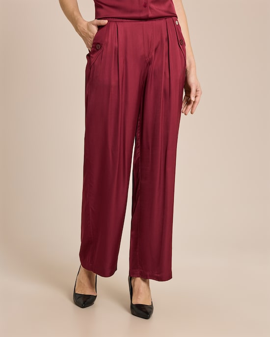 Produktabbildung für Satinhose mit Taschendetail