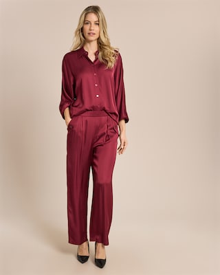 Produktabbildung 3 für Satinhose mit Taschendetail