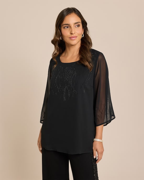 Produktabbildung für Bluse mit Deko