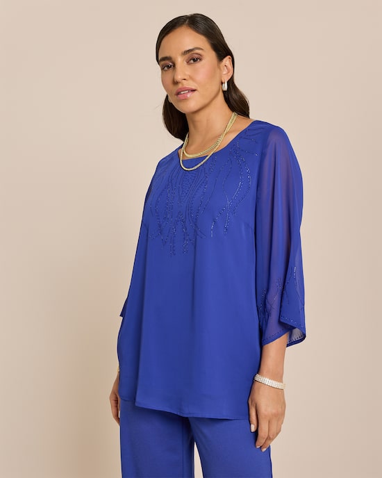 Produktabbildung für Bluse mit Deko