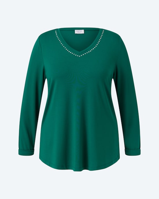 Produktabbildung für Shirt mit Glitzerdetail