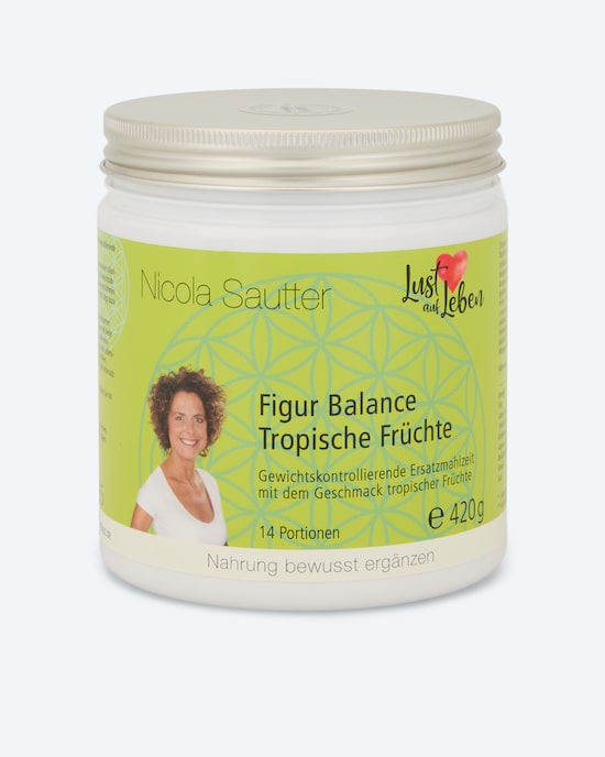 Produktabbildung für Figur Balance Drink "Tropische Früchte", 420 g