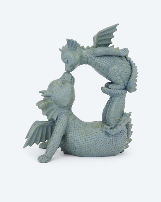Produktabbildung für Outdoor Drachenfigur "Mutter & Kind"