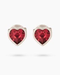 Produktabbildung für Ohrstecker "Herz" mit Zirkonia