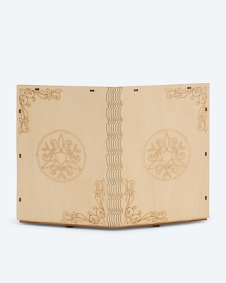 Produktabbildung 3 für LED-Holzdekoration "Frühlingsbuch"