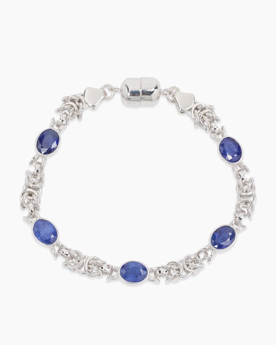 Produktabbildung für Armband mit Sambia Saphir