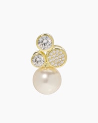 Produktabbildung für Anhänger mit Muschelkernperle 14 mm und Zirkonia