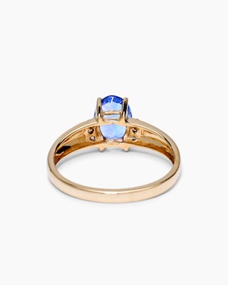 Produktabbildung 4 für Ring mit Tansanit AAA & Brillanten