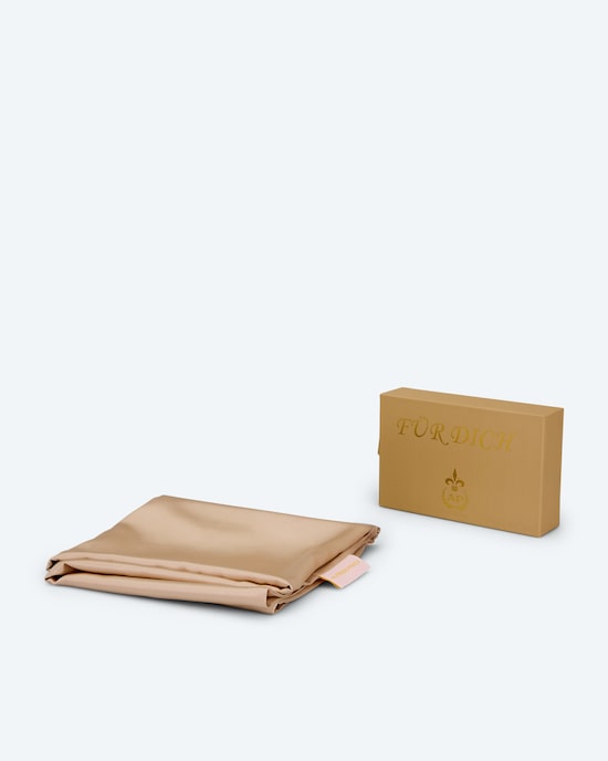 Produktabbildung für Seiden-Kissenbezug + Geschenkbox