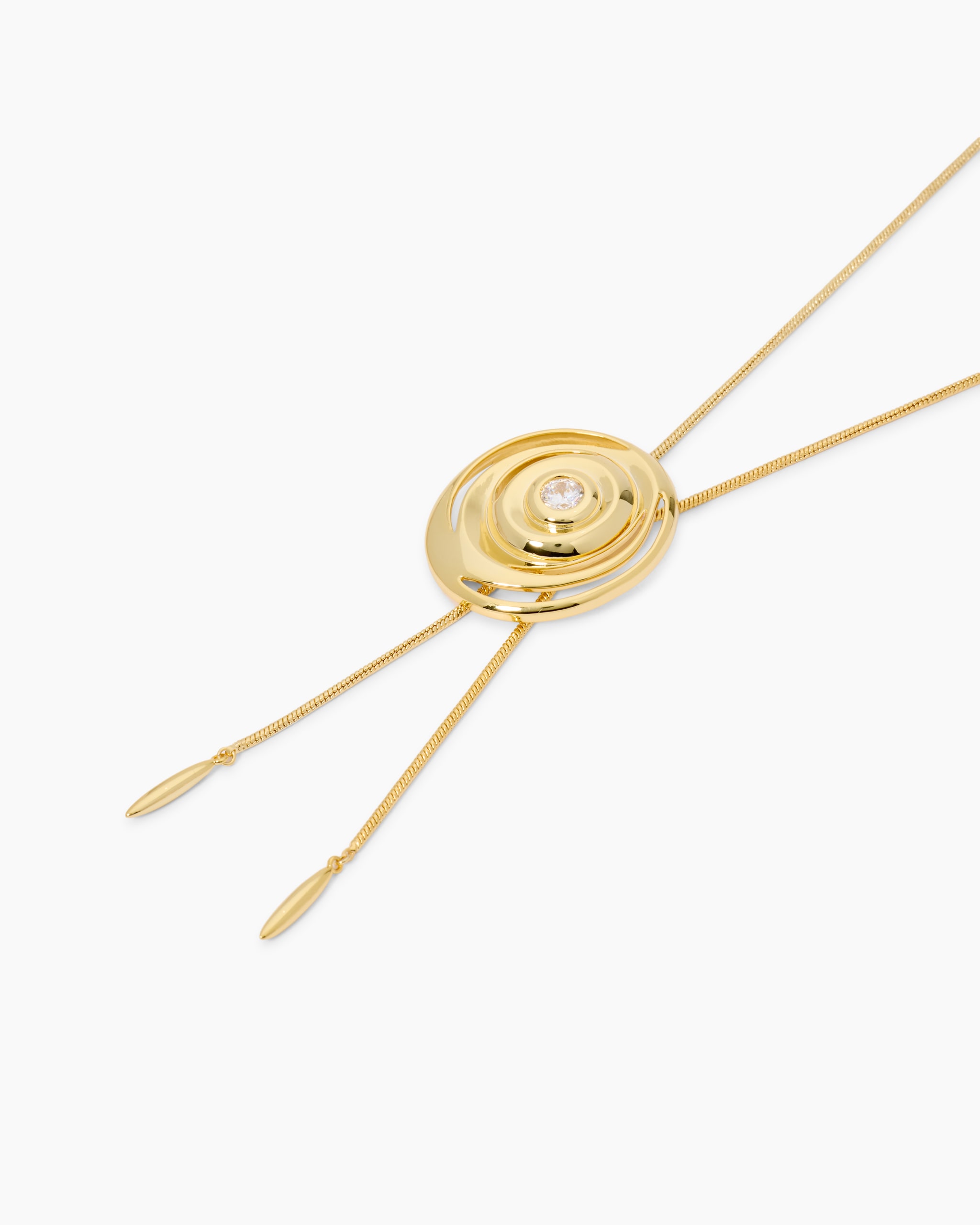 Produktabbildung für Y-Collier mit Zirkonia