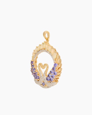 Produktabbildung 2 für Anhänger mit Opal, Tansanit & Zirkon