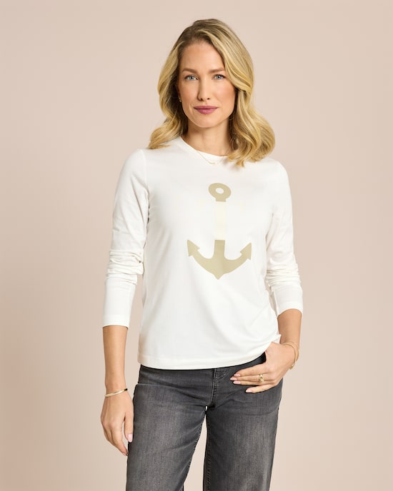 Produktabbildung für Shirt mit Ankerlogo