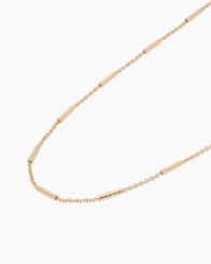 Produktabbildung für Collier mit strukturierten Zwischenelementen
