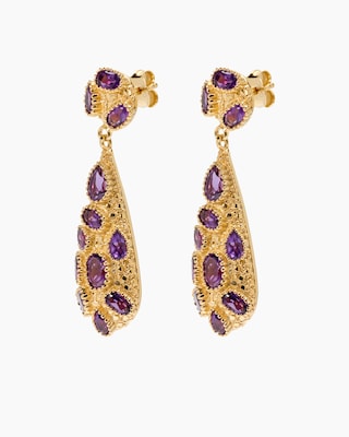 Produktabbildung 2 für Ohrstecker mit Amethyst