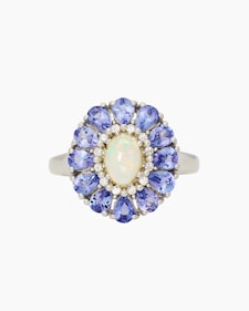 Produktabbildung für Ring mit Äthiopischem Opal
