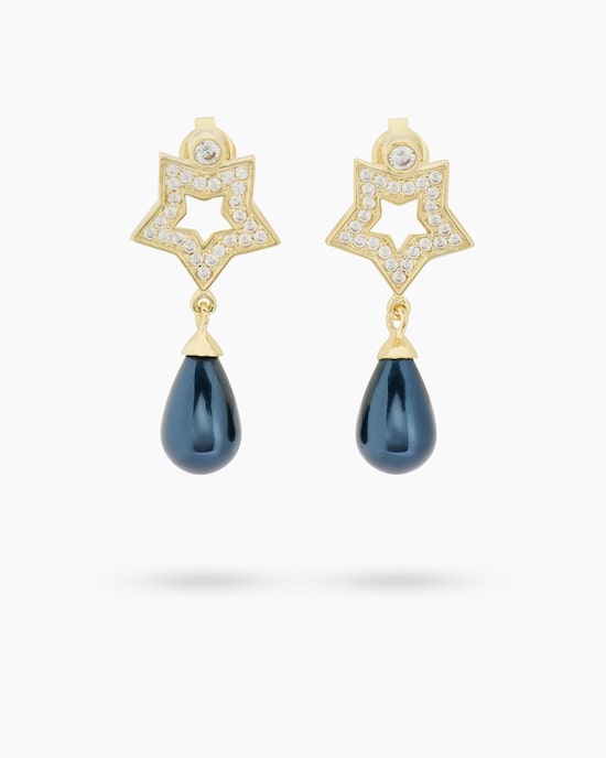 Produktabbildung für Ohrstecker mit MK-Perle 8x13mm