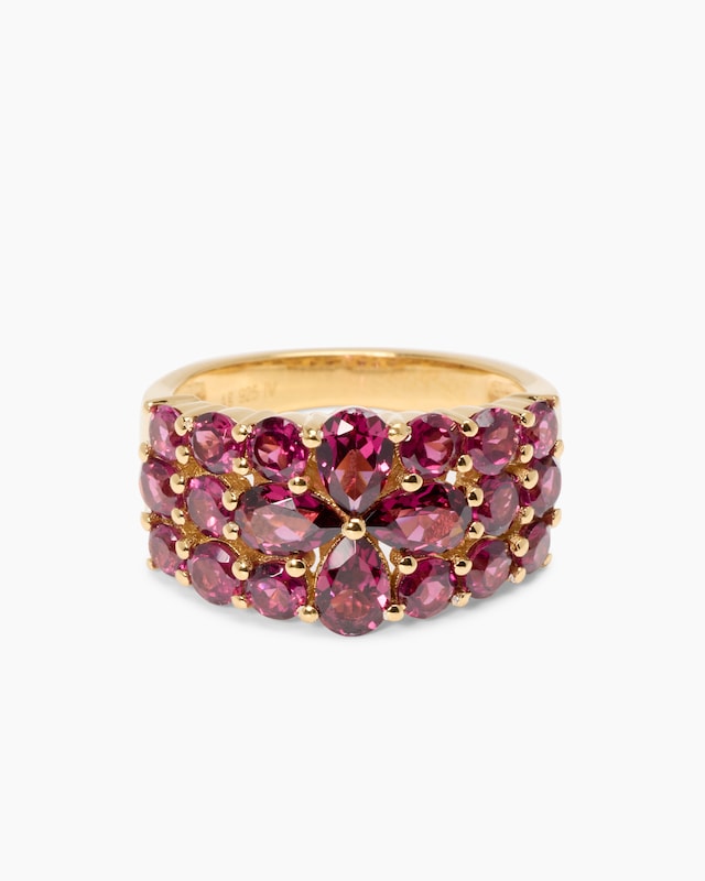 Ring mit Rhodolit