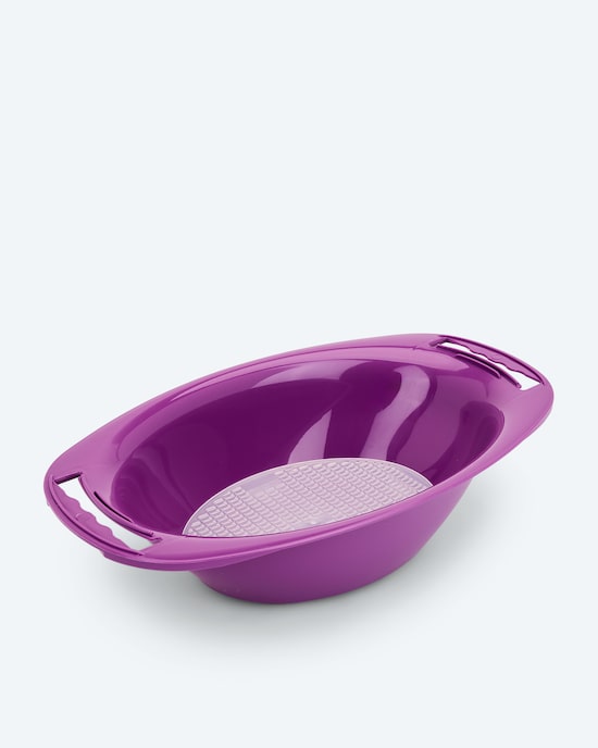 Produktabbildung für Auffangschale oval mit Sieb