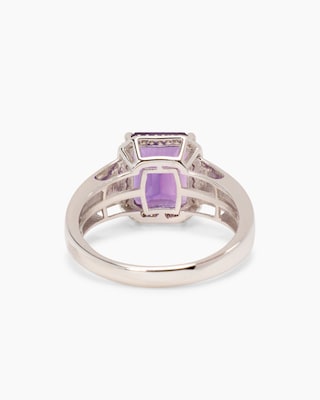 Produktabbildung 3 für Ring mit Amethyst & Diamanten