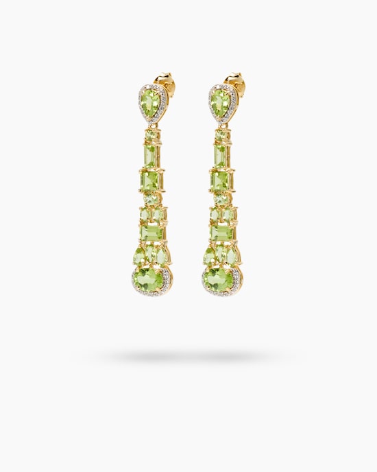 Produktabbildung für Ohrstecker mit Peridot