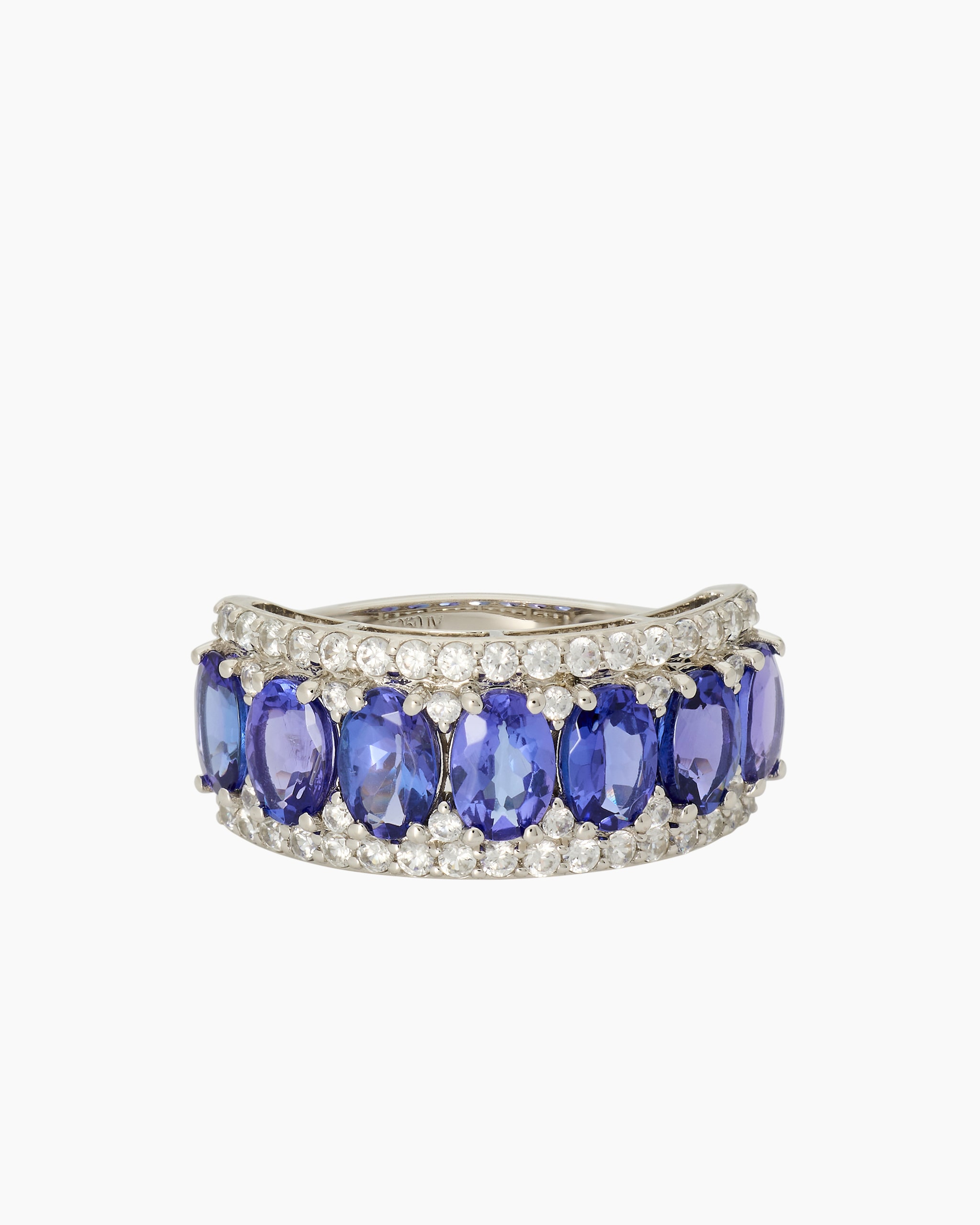 Produktabbildung für Ring mit Tansanit AAAA + Zirkon