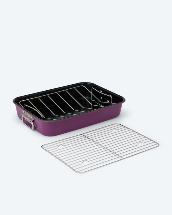 Produktabbildung für Festtagsbräter mit 2 Einsätzen