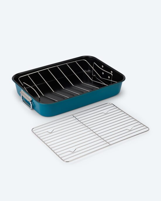 Produktabbildung für Festtagsbräter mit 2 Einsätzen