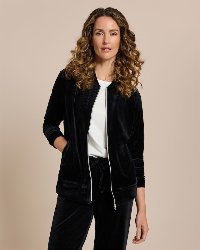 Freizeitjacke Kuschel-Cord