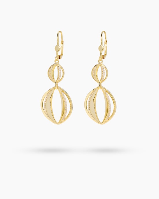 Produktabbildung für Ohrhänger mit Zirkonia