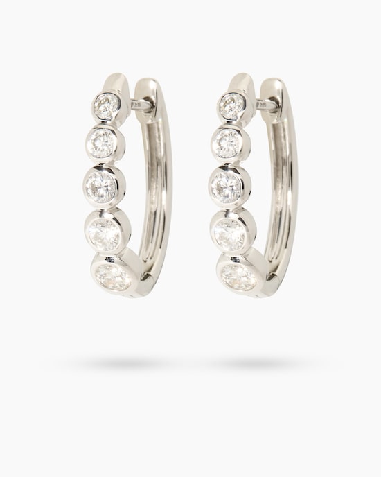 Produktabbildung für Diamant-Creolen ca. 0,75 ct