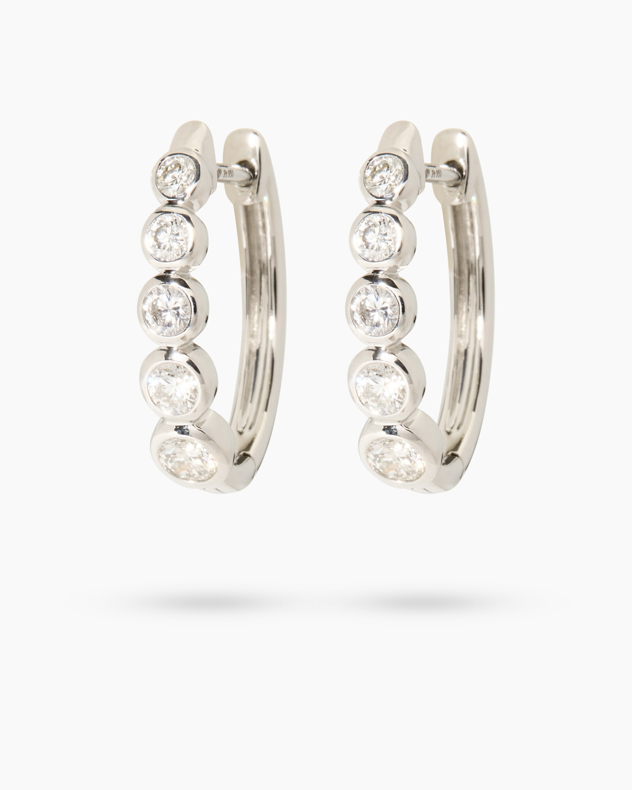Produktabbildung für Diamant-Creolen ca. 0,75 ct