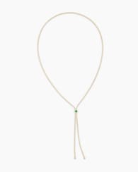 Produktabbildung für Slider-Collier mit Zirkonia