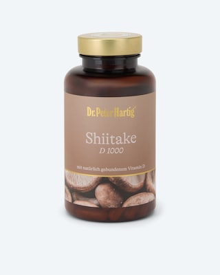 Produktabbildung 1 für Shiitake D 1000, 120 Kapseln